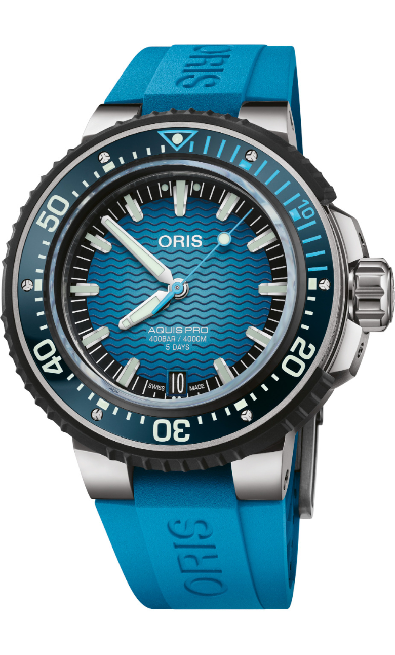 Aquis Pro 4000M 49.50mm μπλε καντραν
