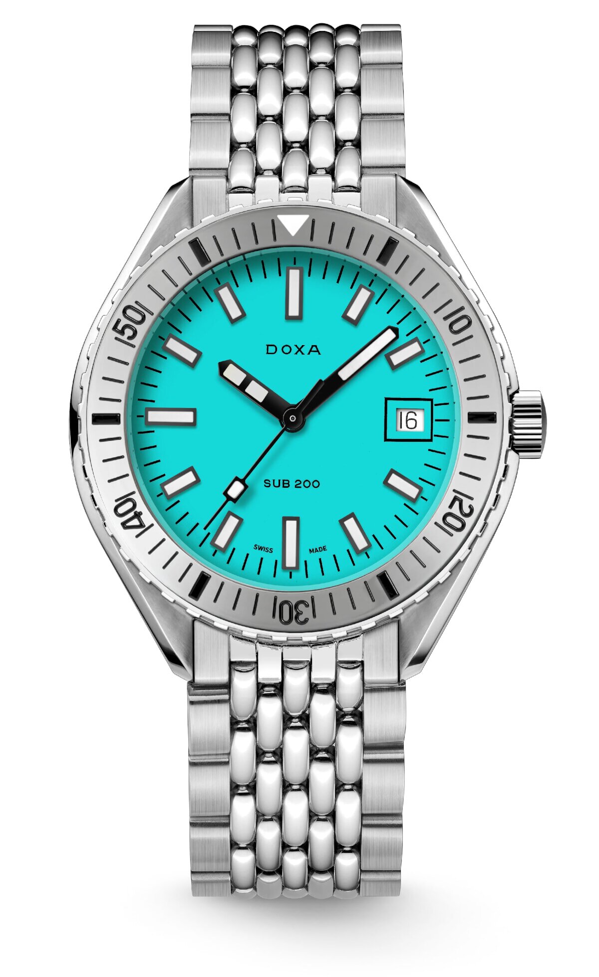 DOXA SUB 200 Aquamarine Αυτόματο 42mm Τιρκουάζ Καντράν