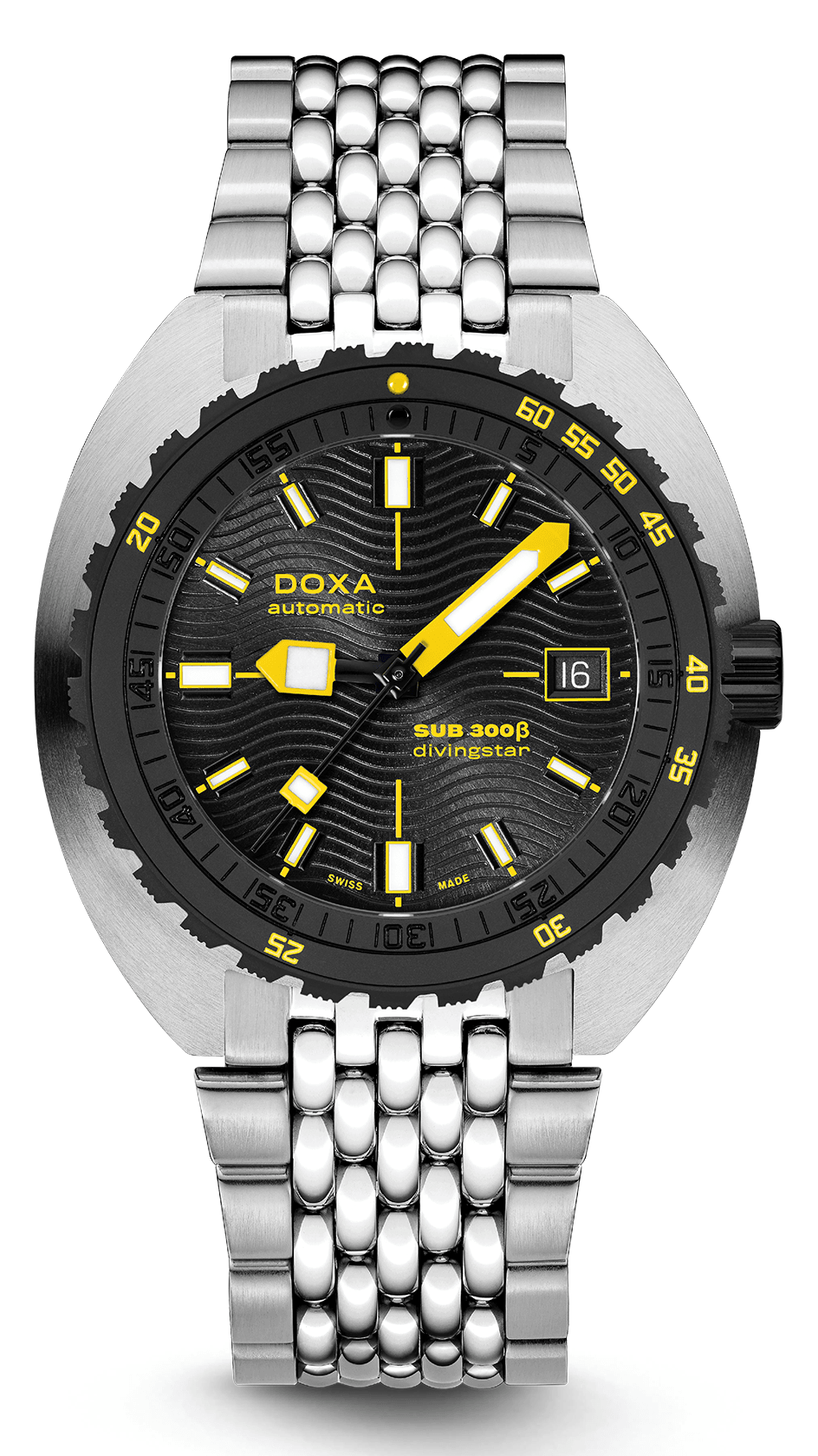 DOXA SUB 300β (Beta) Divingstar  42.50 μαύρο καντραν