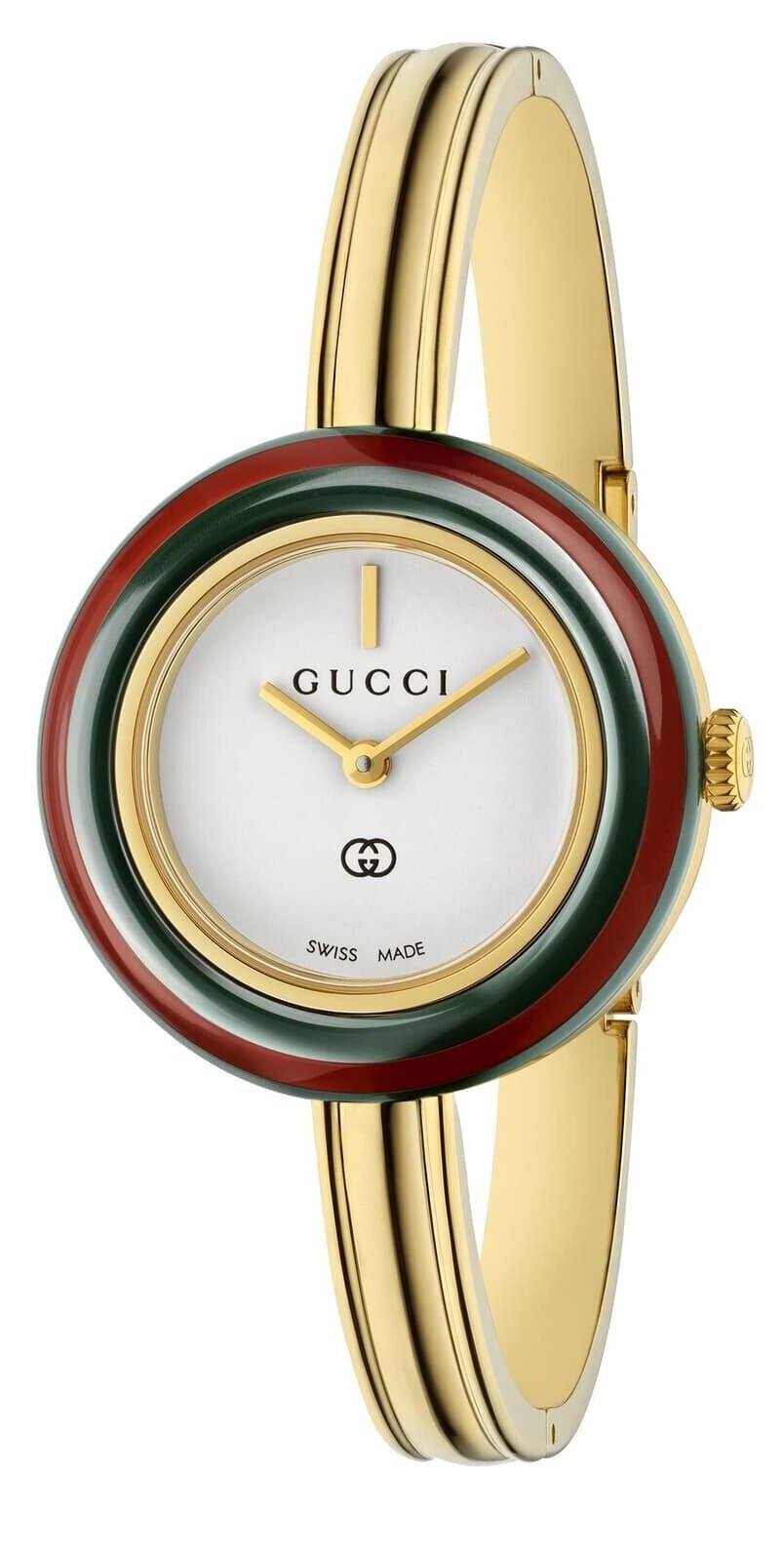GUCCI Play Μπαταρίας 28mm Λευκό Καντράν
