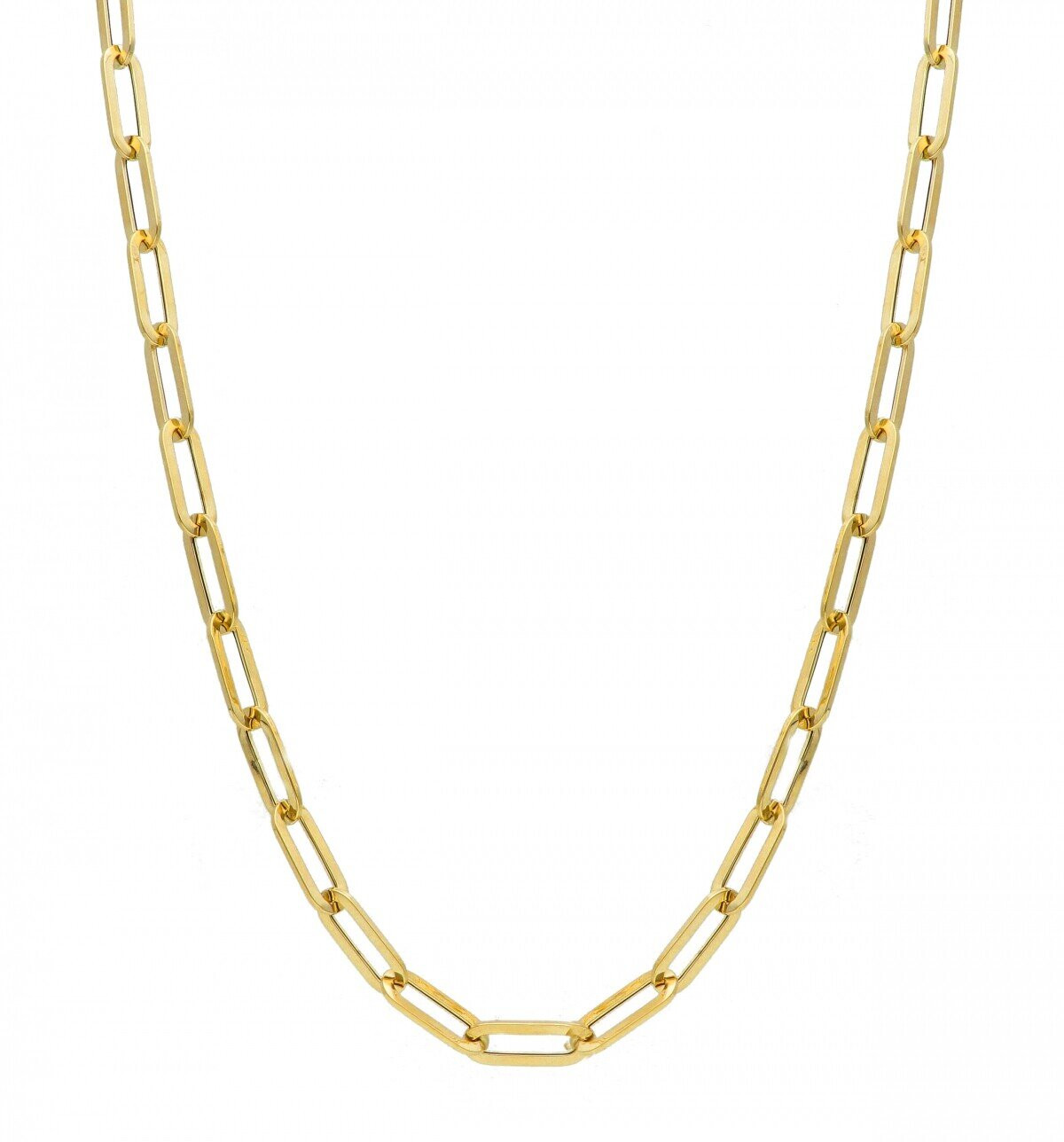 Inglessis Collection Deluxe Gold Link Chain Κολιε Κ14 Κίτρινος Χρυσός 
