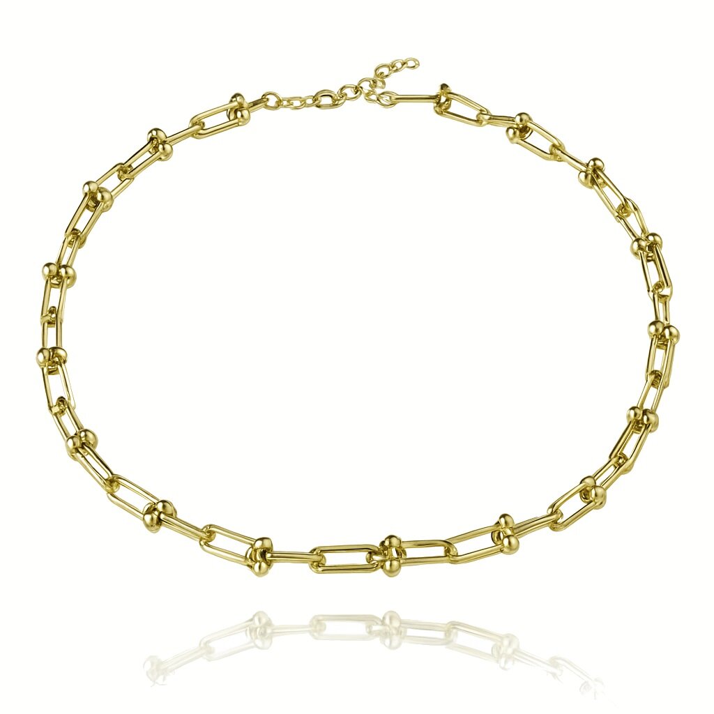 INGLESSIS COLLECTION Deluxe - Κολιέ Link K14 Κίτρινος Χρυσός