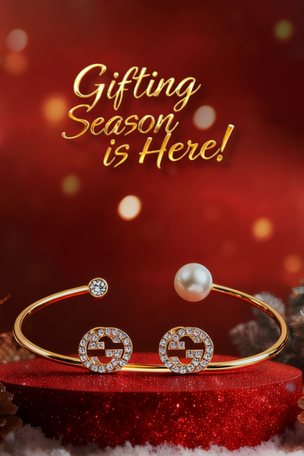 Λάμψη και πολυτέλεια γεμίζουν τις γιορτές.