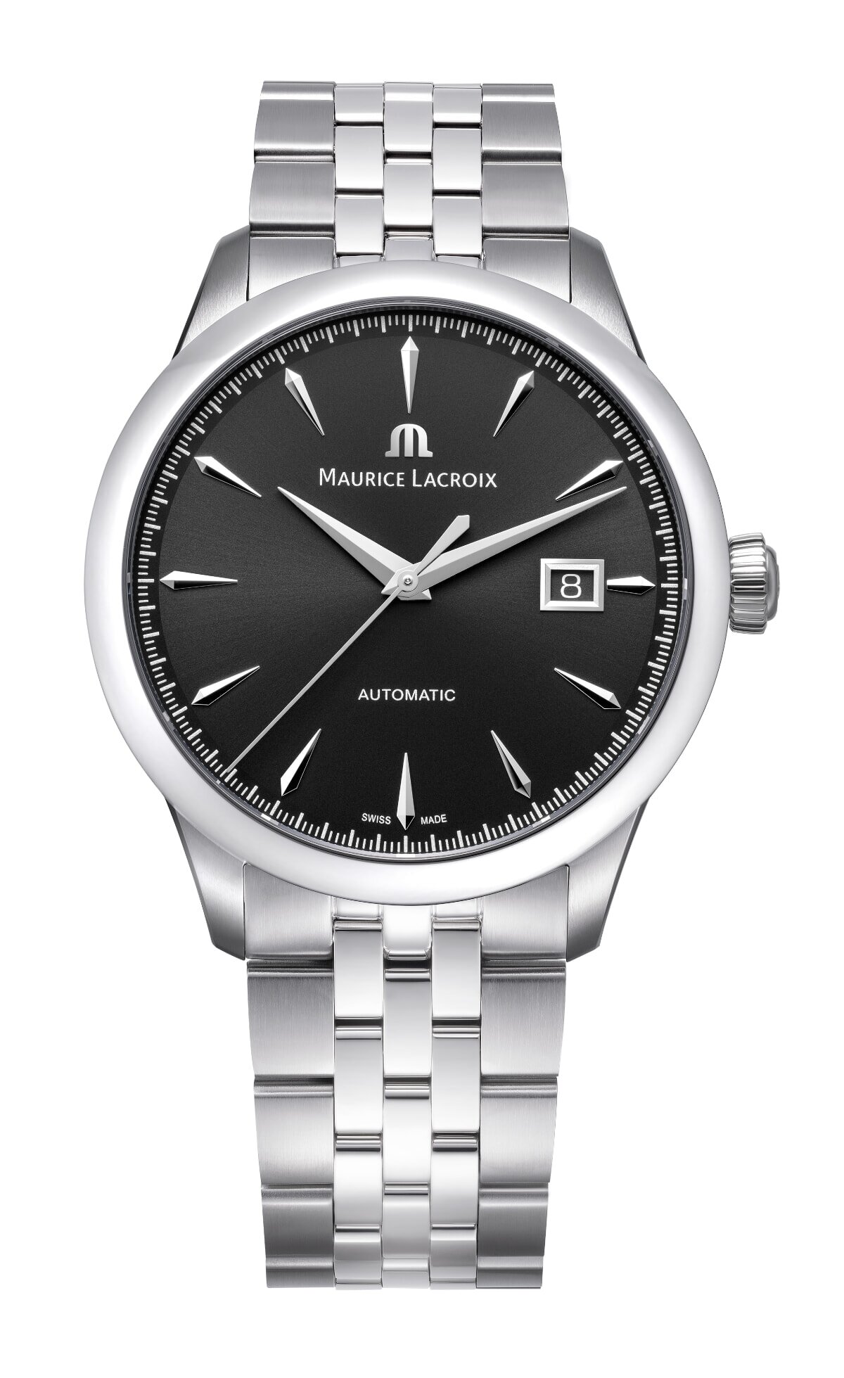 Maurice Lacroix 1975 Αυτόματο 40mm Μαύρο Καντράν 