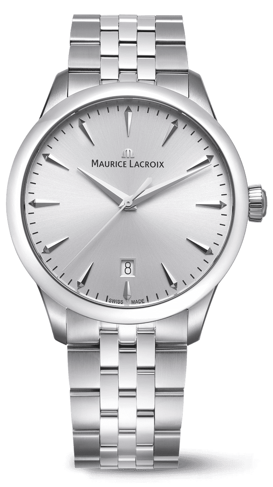 Maurice Lacroix 1975 Quartz 39mm Silver Dial
