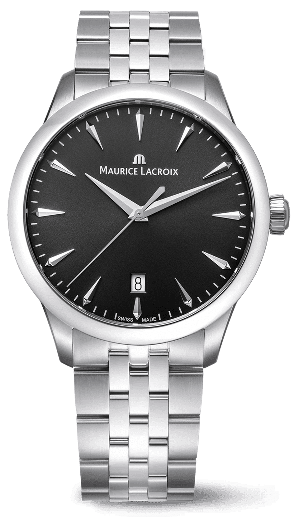 Maurice Lacroix 1975 Quartz 39mm Black Dial