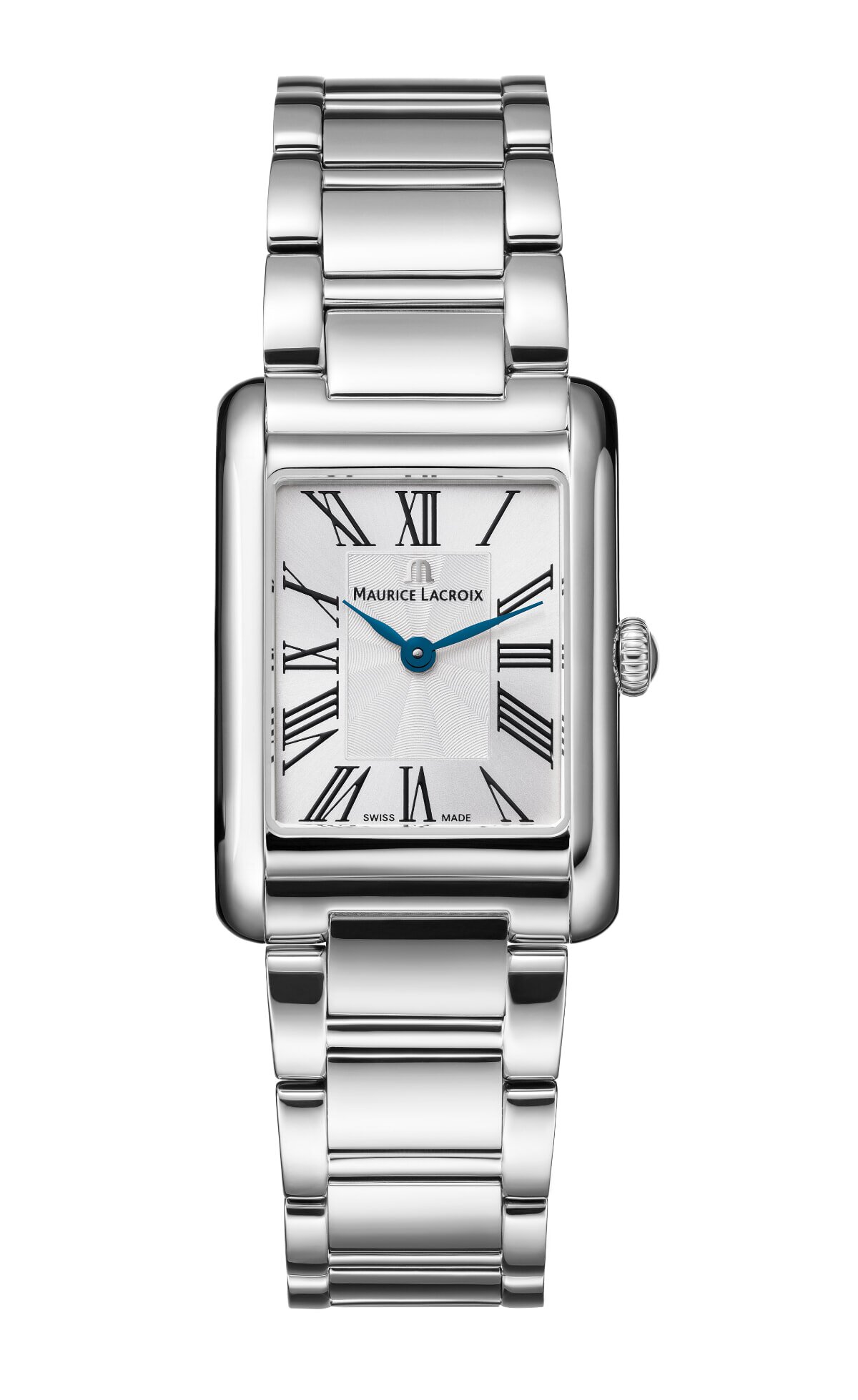 Maurice Lacroix Fiaba Square Μπαταρίας 24x34mm Ασημί Καντράν 