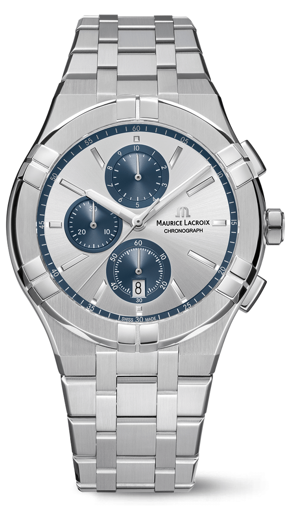 Maurice Lacroix AIKON QUARTZ CHRONOGRAPH 42MM silver dial