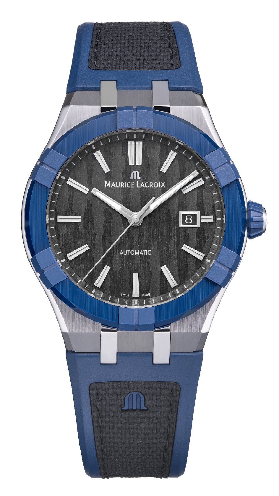 Maurice Lacroix AIKONIC Αυτόματο 43mm Μαύρο Καντράν με Άνθρακα