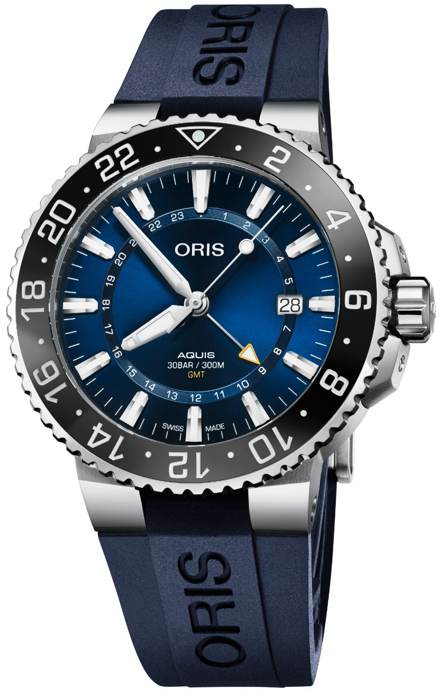 ORIS AQUIS DATE Automatic 43.5mm Blue Dial Gents Watch