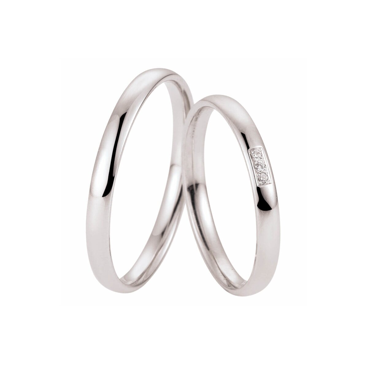 Saint Maurice Βέρες Hello Κ14 Λευκός Χρυσός