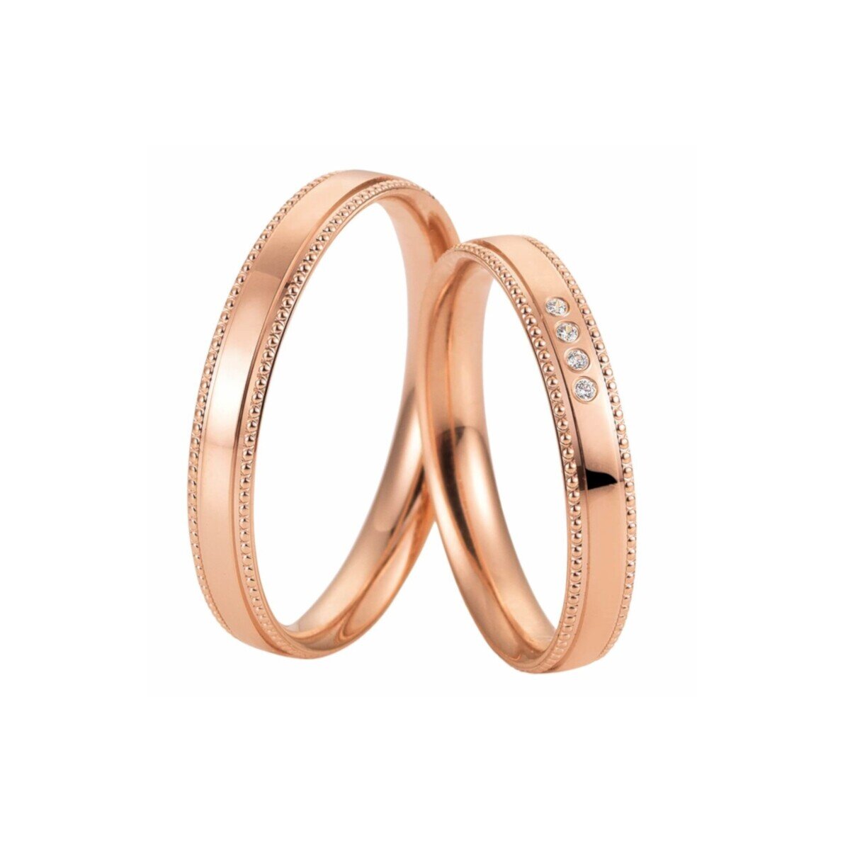 Saint Maurice Βέρες Hello Κ14 Ροζ Χρυσός