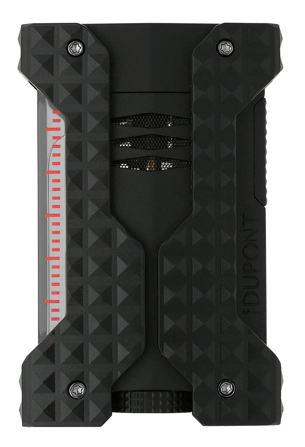 S.T. Dupont Windproof Brushed Αναπτήρας Μαύρος