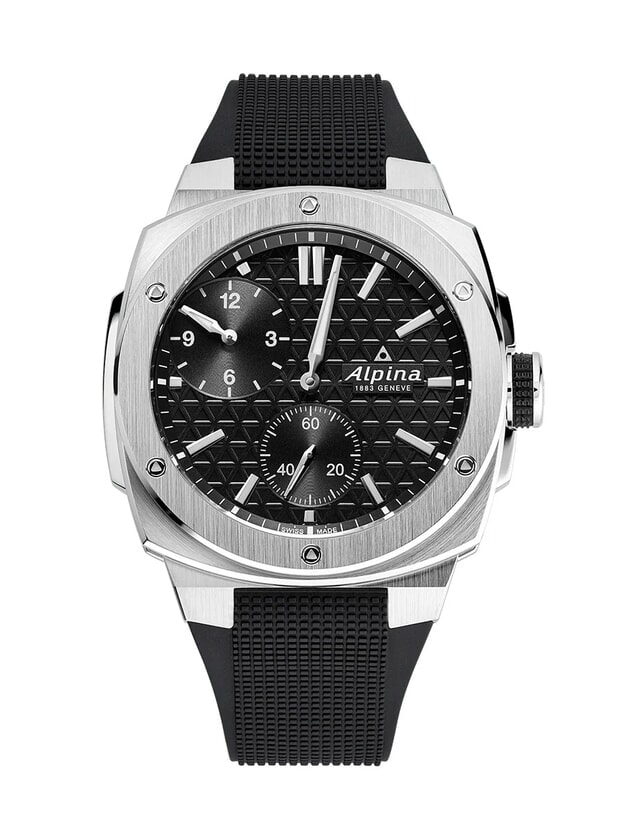 ALPINA ALPINER Regulator EXTREME Limited Edition Αυτόματο 41mm Mαύρο Kαντράν
