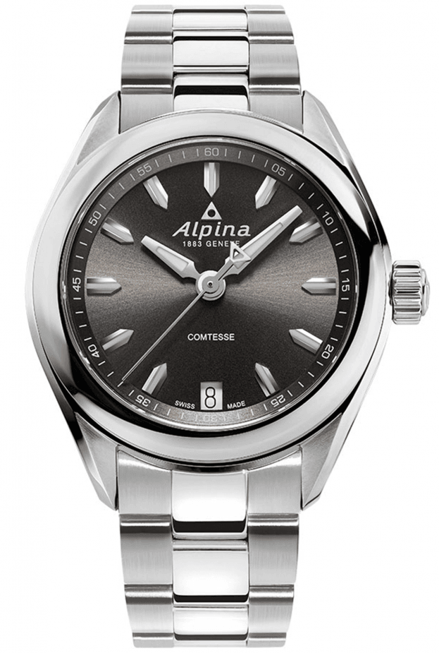 Alpina Comtesse Quartz 34mm light brown dial