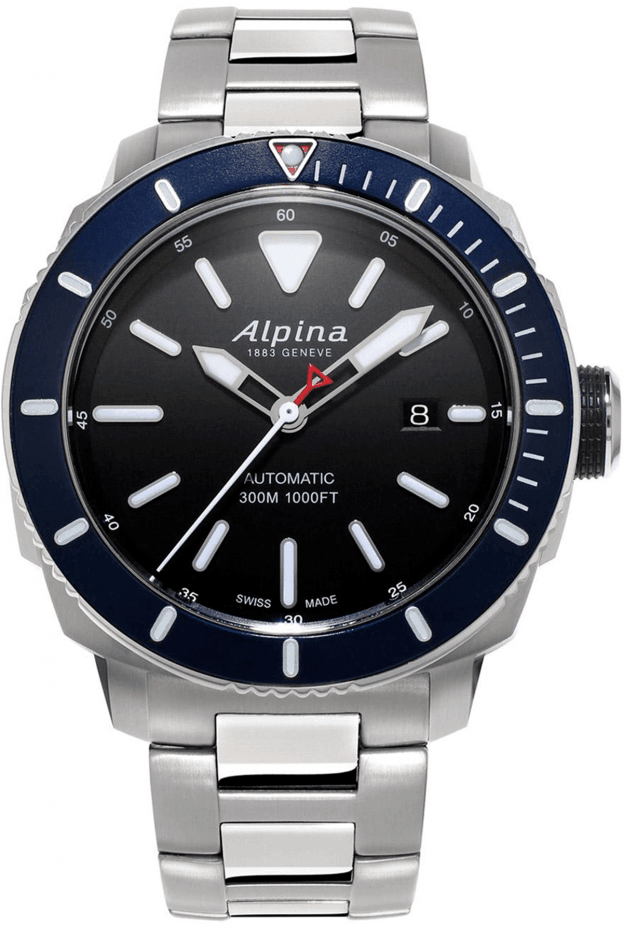 ALPINA SEASTRONG DIVER 300 AUTOMATIC 44MM BLACK DIAL