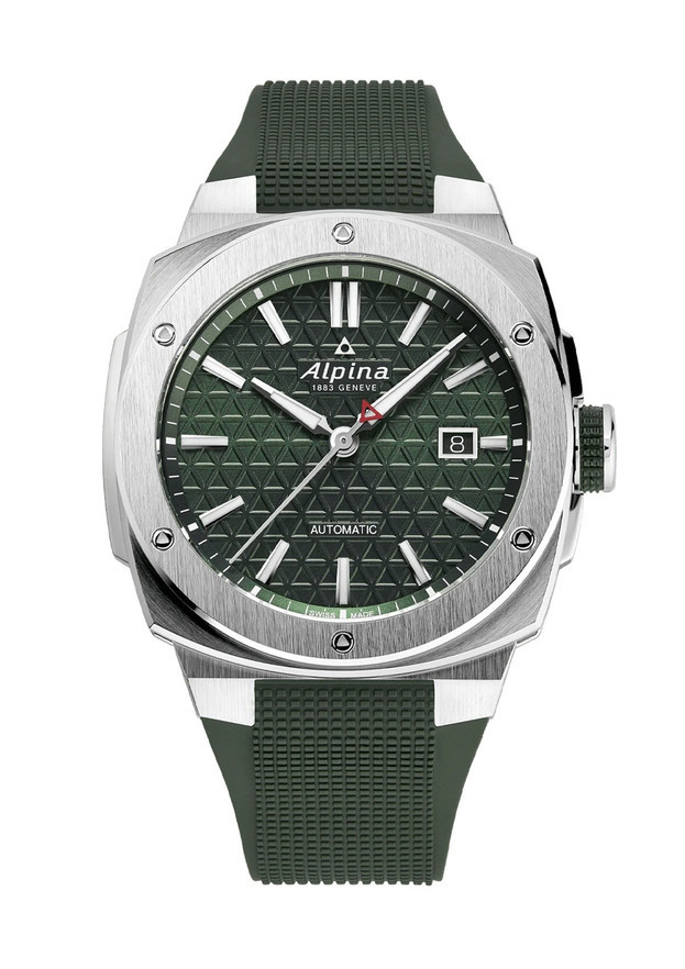 ALPINA ALPINER EXTREME AUTOMATIC 41x42.50mm πρασινο καντραν