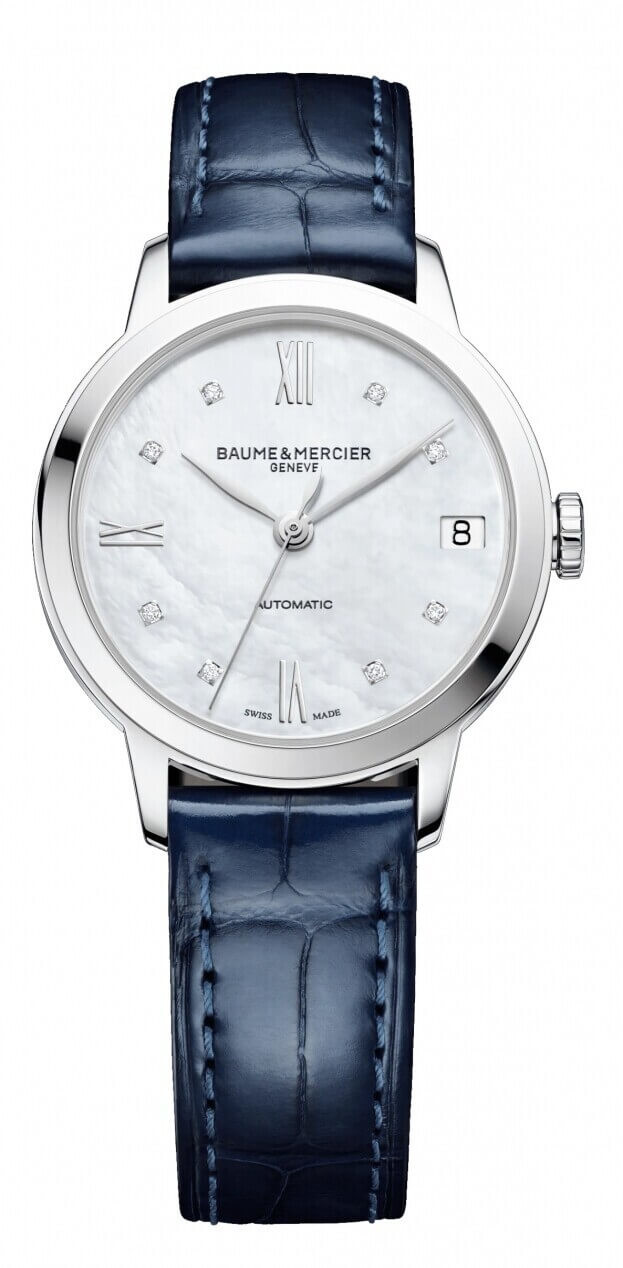 BAUME et MERCIER Classima Automatic 31mm White Mother-of-Pearl Dial with Diamonds