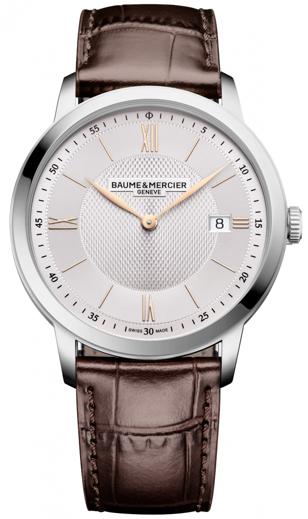 BAUME et MERCIER Classima Quartz 40mm Silver Dial