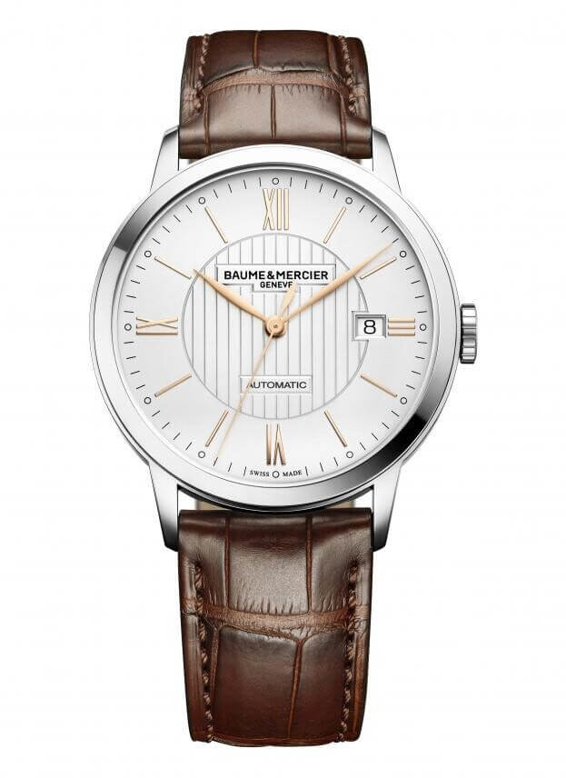 BAUME et MERCIER CLASSIMA Automatic 40mm White Dial Gents Watch