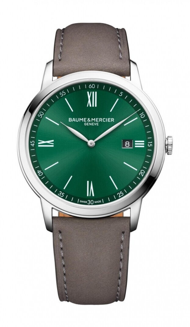 BAUME et MERCIER Classima Quartz 42mm Green Dial