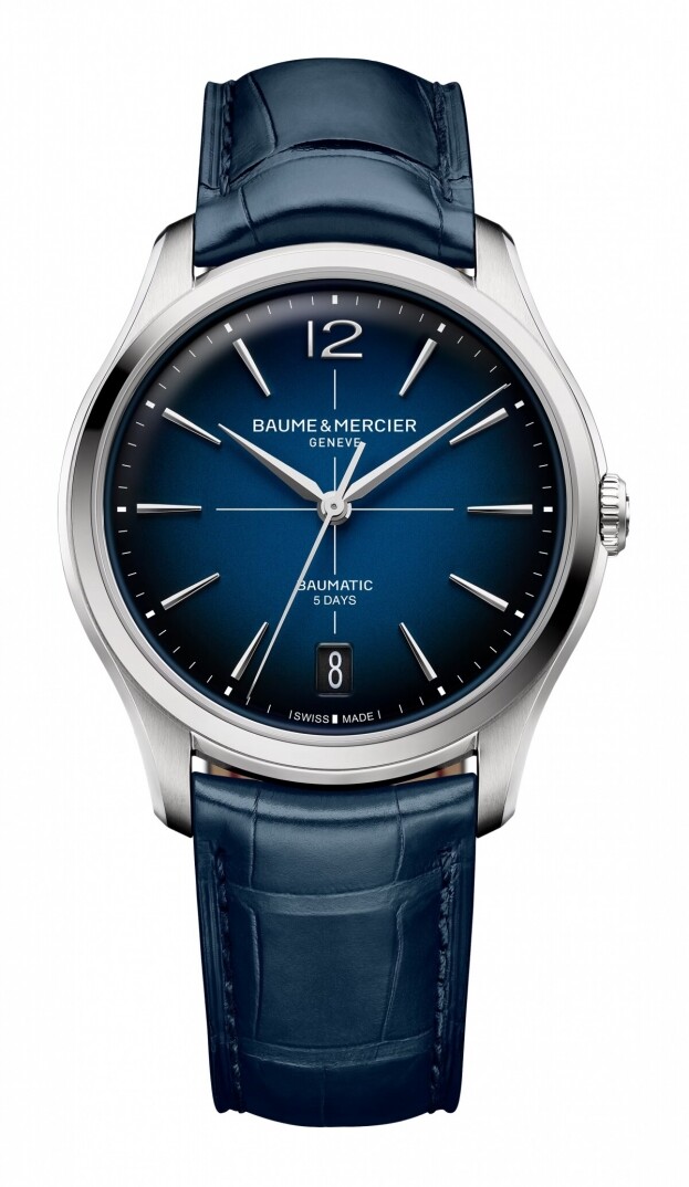 BAUME et MERCIER Clifton Αυτόματο 39mm Μπλε Καντράν