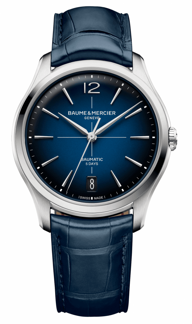 BAUME et MERCIER Clifton Αυτόματο 39mm Μπλε Καντράν