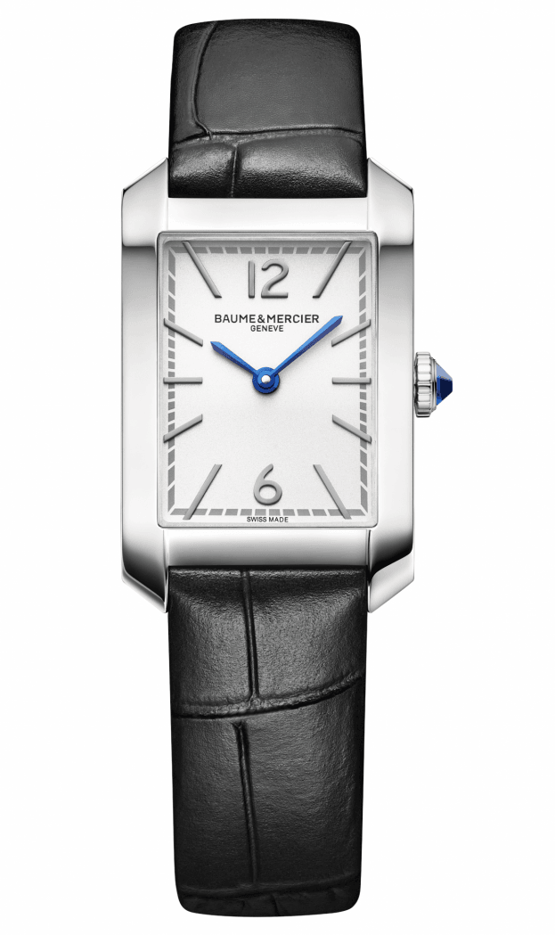 BAUME et MERCIER Hampton Μπαταρίας 35 x 22mm Λευκό Καντράν