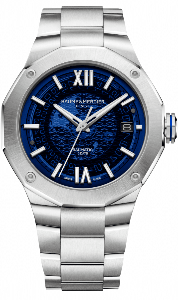 BAUME et MERCIER Riviera Automatic 42mm Blue Dial