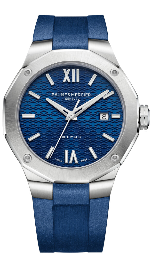 BAUME et MERCIER Riviera Αυτόματο 42mm Μπλε Καντράν