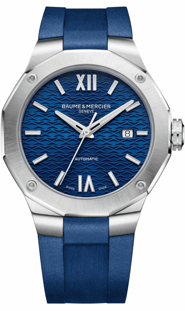 BAUME et MERCIER Riviera Αυτόματο 42mm Μπλε Καντράν