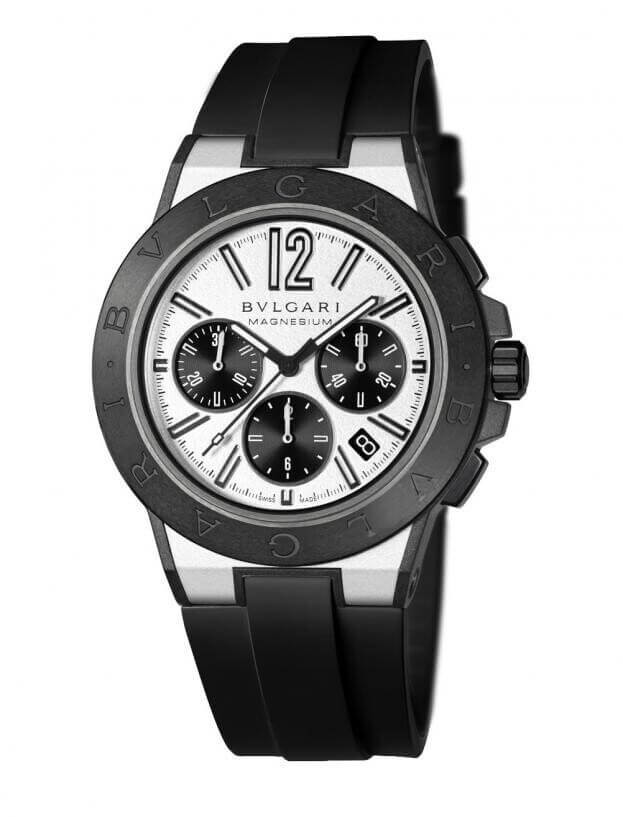 bvlgari diagono leather strap