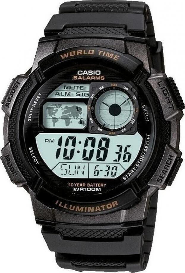 CASIO DIGITAL RUBBER STRAP