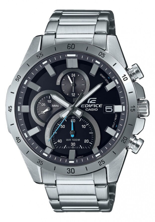 CASIO EDIFICE CLASSIC COLLECTION Chronograph 47.1mm Black Dial Unisex Watch