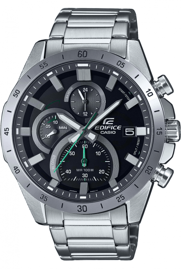 CASIO EDIFICE CLASSIC COLLECTION Chronograph 47.1mm Black Dial Unisex Watch