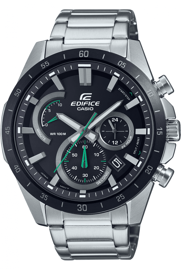 CASIO EDIFICE CLASSIC COLLECTION Chronograph 47.1mm Black Dial Unisex Watch