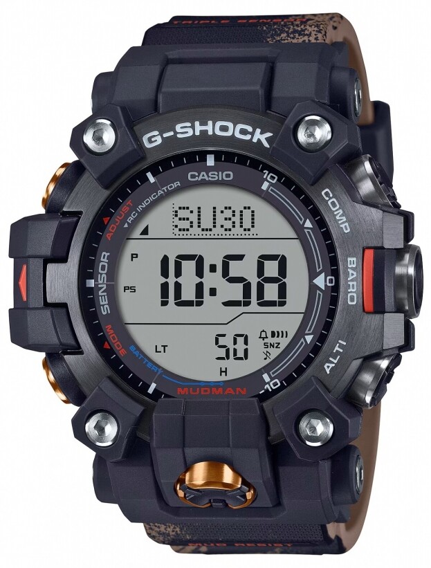 CASIO G-SHOCK Mudman Solar 52,7mm Black Dial