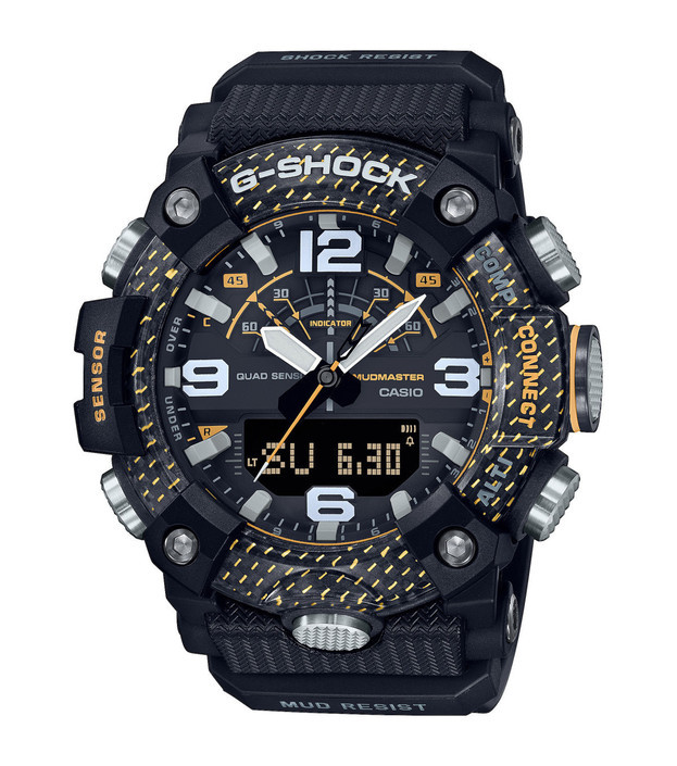 CASIO G-SHOCK MUDMASTER 51,3 mm μαυρο καντραν