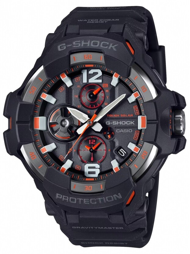 CASIO G-SHOCK Gravitymaster Solar 54,7mm Black Dial