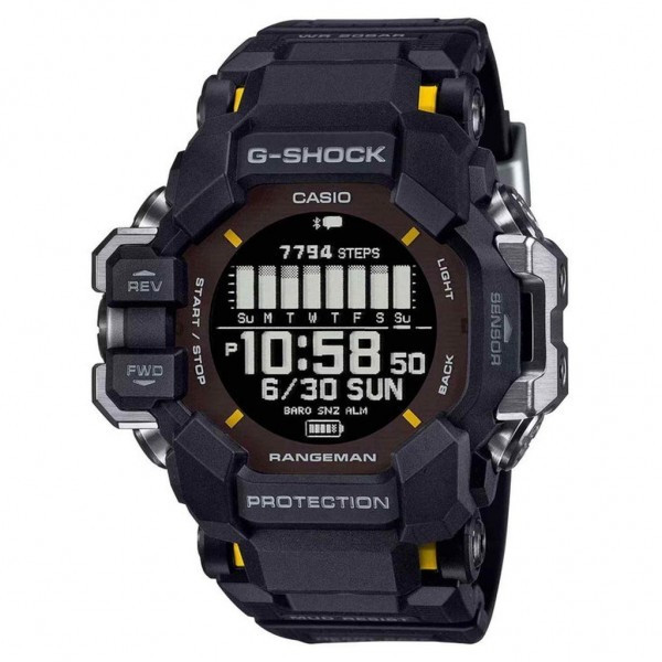 CASIO G-SHOCK rangeman  53,2mm μαυρο καντραν