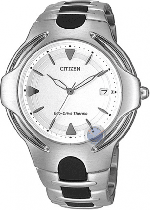 Citizen  Eco-Drive thermo 39mm White Dial