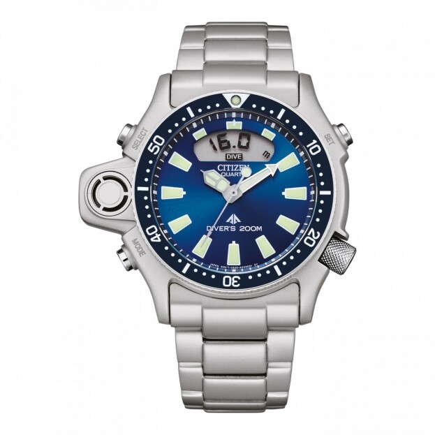 Citizen Promaster Marine Quartz 50.7mm Blue Dial