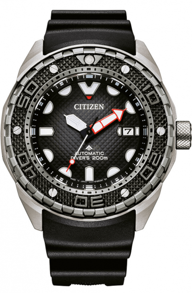 CITIZEN PROMASTER MARINE Super Titanium Automatic 46mm Black Dial