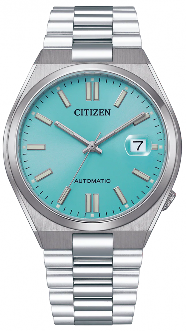 CITIZEN TSUYOSA Automatic 40mm τυρκουάζ καντράν