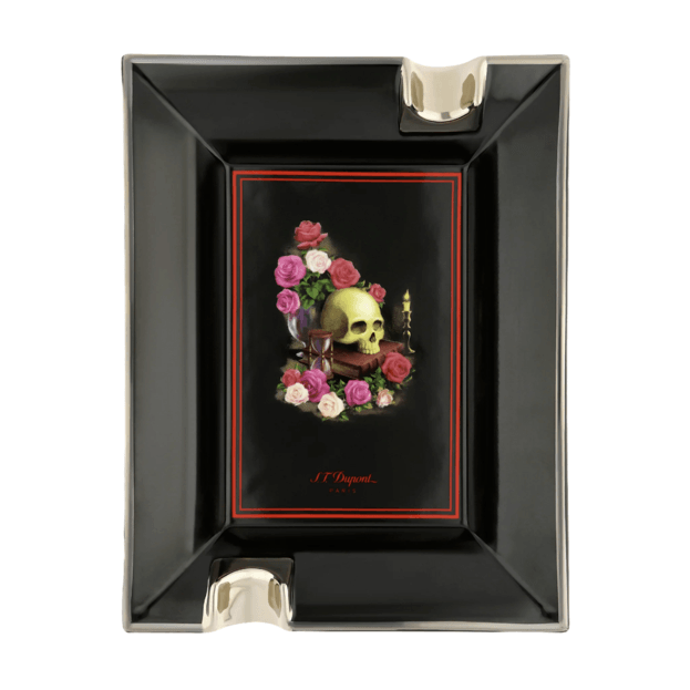 S.T. Dupont Ashtray Memento mori black