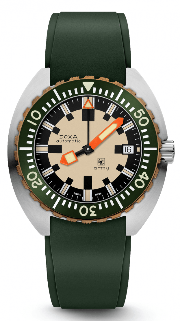 DOXA DOXA Army BRONZE BEZEL automatic 42.5 mm BLACK DIAL DIVER'S WATCH