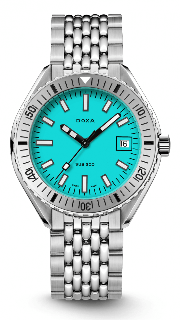 DOXA SUB 200 Aquamarine Αυτόματο 42mm Τιρκουάζ Καντράν