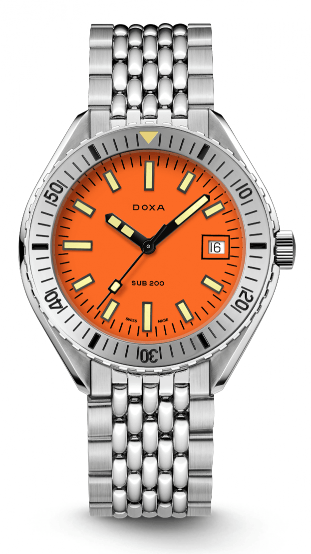DOXA SUB 200 Professional Αυτόματο 42mm Πορτοκαλί Καντράν
