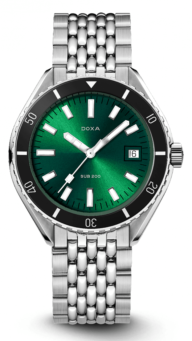 DOXA SUB 200 SEA EMERALD Αυτόματο 42mm ΠΡΑΣΙΝΟ ΚΑΝΤΡΑΝ