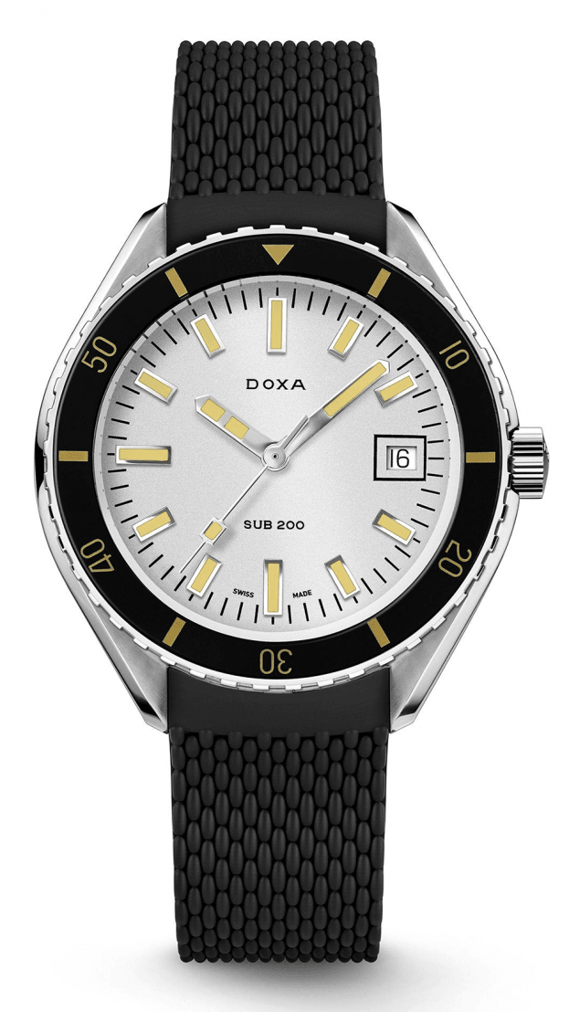 DOXA SUB 200 SEARAMBLER automatic 42 mm Silver  DIAL DIVER'S WATCH